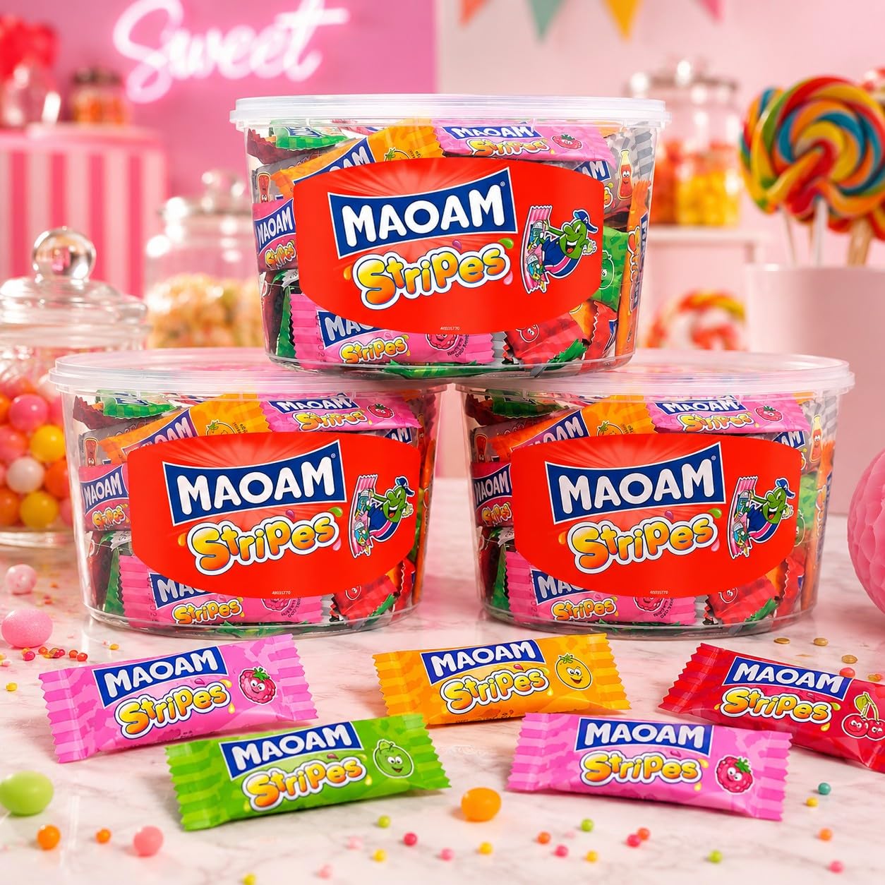 Maoam Stripes 3x100er