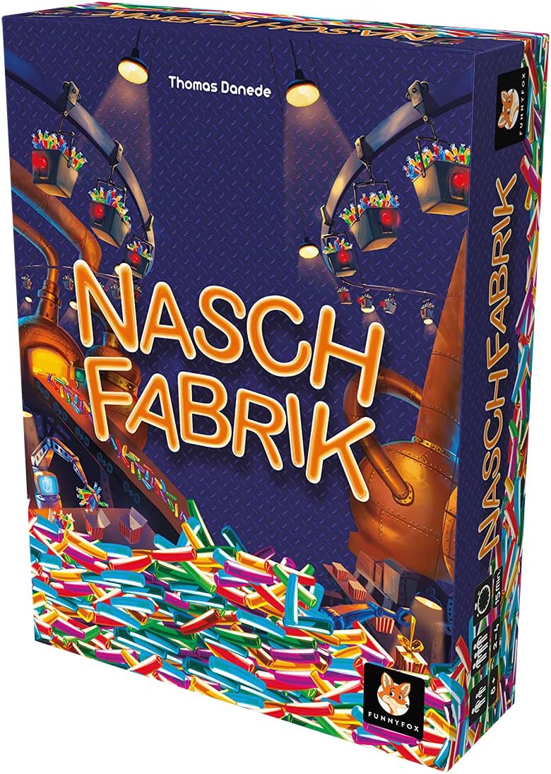 Asmodee Funny Fox Naschfabrik Family Game Card Game 2-4 Players from 8+ Years 15+ Minutes German