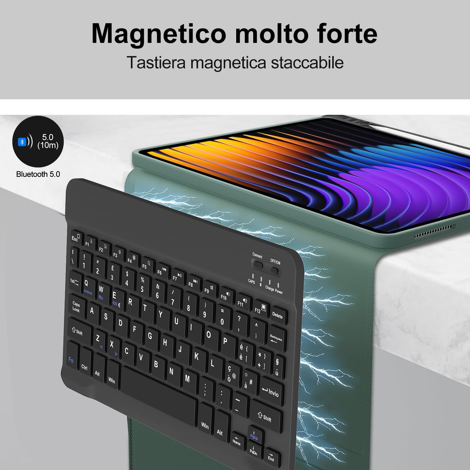 Xiaomi Pad 7/7 Pro 2025 Tastiera Per Xiaomi Pad