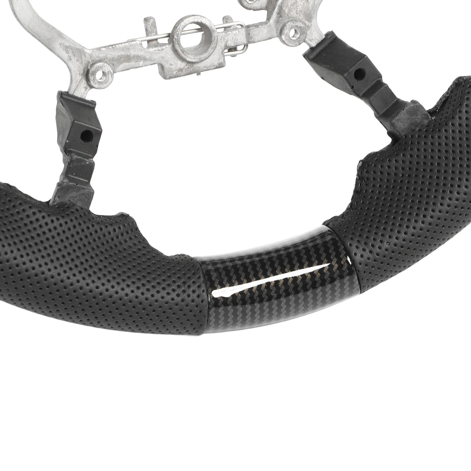 Sostituzione del volante in pelle traforata Hydro Dip Design innovativo per il comfort di guida (Stile in fibra di carbonio)