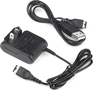 Vranzoral Gameboy Advance SP Charger - AC Wall Adapter & USB Charging Cable Compatible with Nintendo DS/GBA SP Systems, Porta