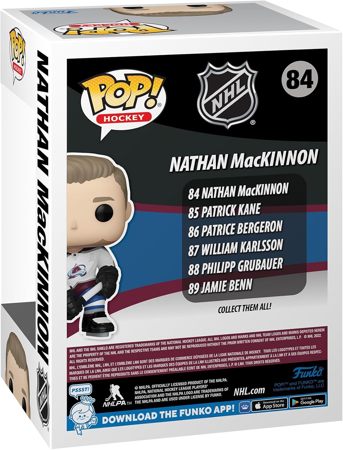 Funko Pop! NHL: Avalanche - Nathan MacKinnon