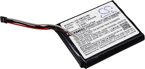Replacement Battery for Garmin Edge 510 361-00050-03 361-00050-10 (800mAh)