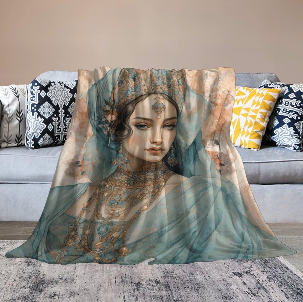 Couverture micro polaire douce flanelle légère lit canapé salon