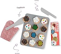 Vista 6 de Melissa & Doug, set para cortar y hornear galletas., Anaranjado
