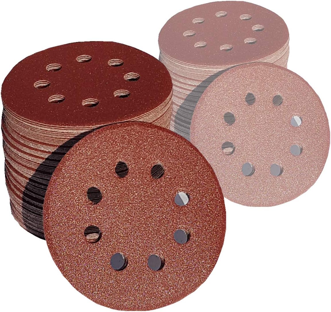 Lot De 5 Disques Abrasifs En Feutre Très Fin 125mm FlexPlus - Pour Polissage Fini Miroir, Fabriqué Au Portugal