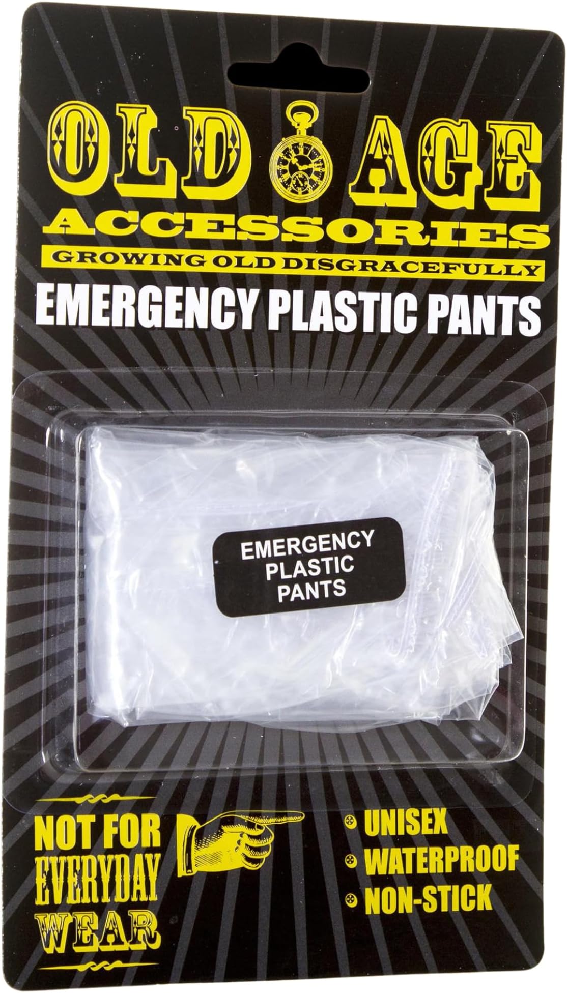 Boxer Gifts Old Age Emergency Pants