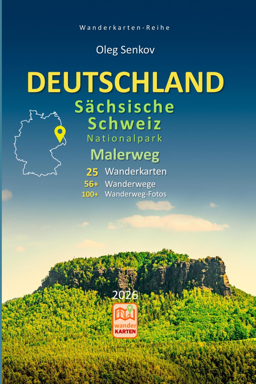 DEUTSCHLAND, Sächsische Schweiz Nationalpark und Malerweg, Wanderkarten
