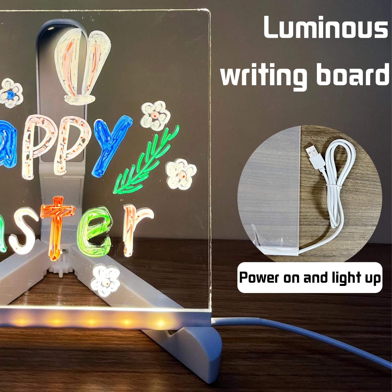 Planche à Dessin LED Lumineuse Pour Enfants, Tableau Lumineuse