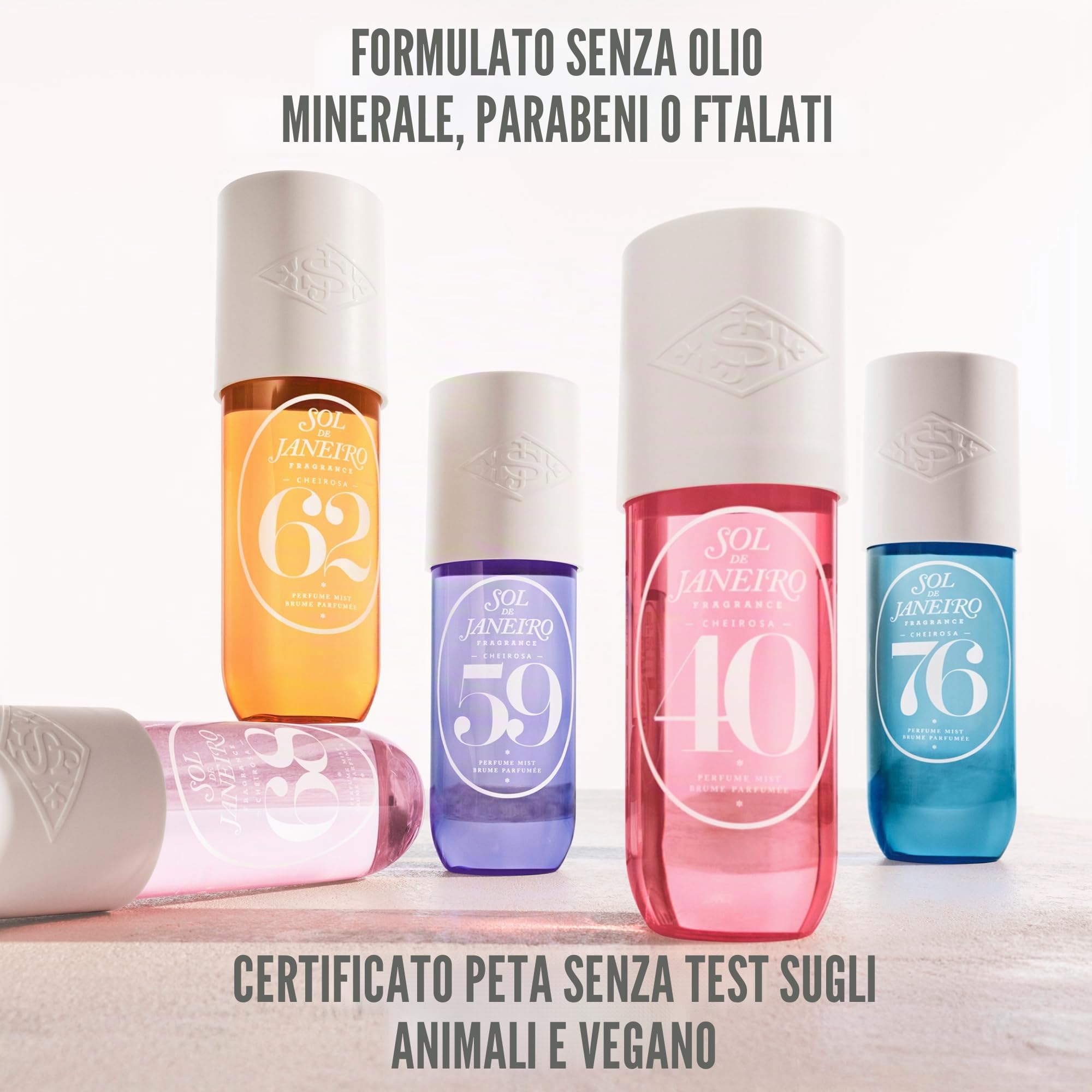 Sol de Janeiro Cheirosa '62 - Profumo per capelli e corpo, 240 ml