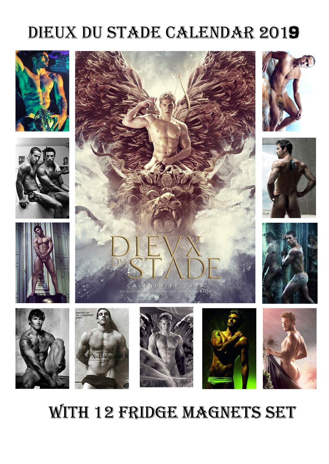 The French Rugby Team Locker Room Nudes DIEUX DU STADE Official 