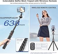 Vista 5 de Trípode flexible para teléfono Selfie Stick Mini cámara trípode soporte para teléfono con soporte de zapata fría trípode de viaje trípode de mesa