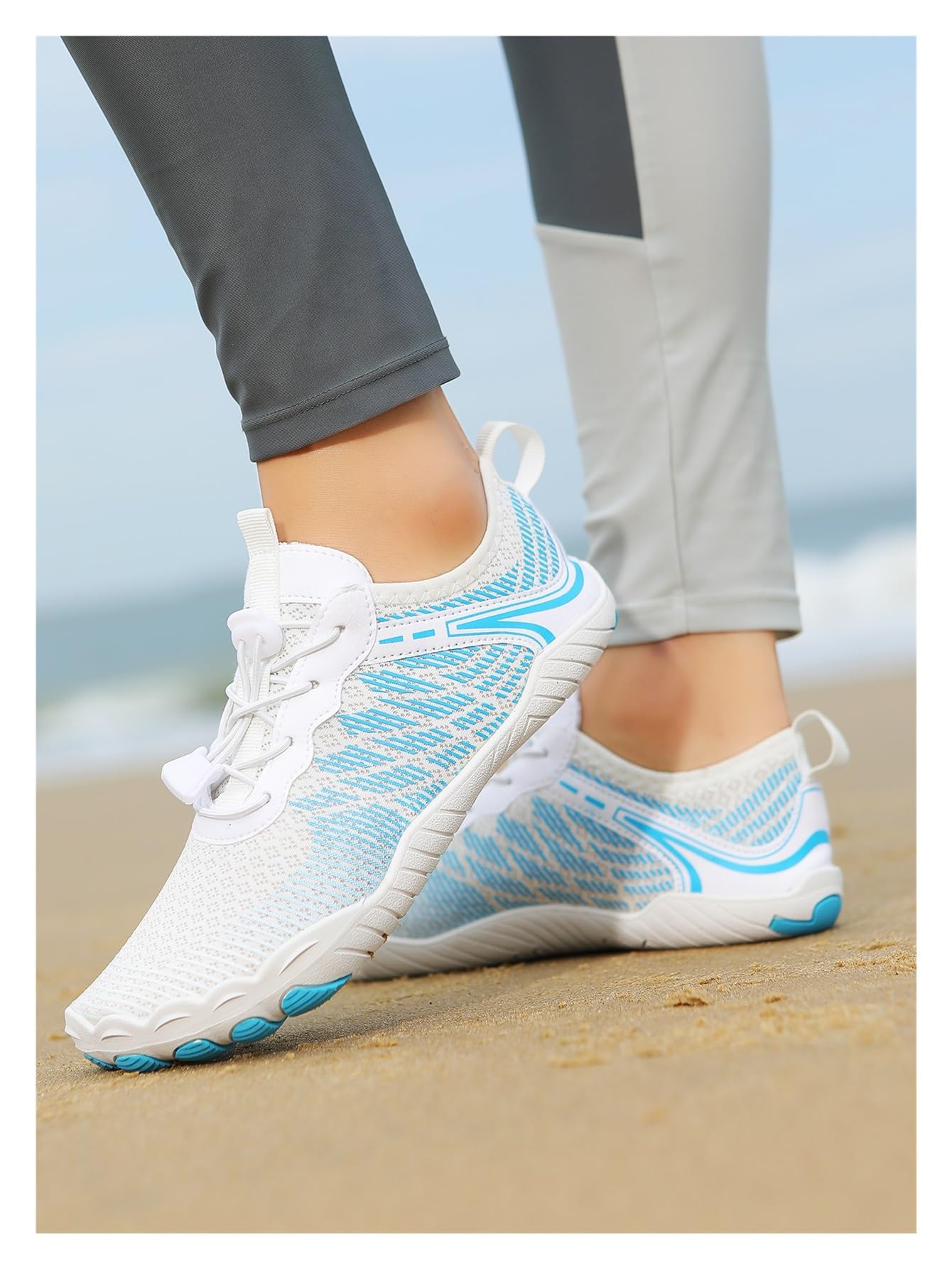Zapatillas acuáticas descalbas Secado rápido Antideslizantes Playa natación Senderismo Gimnasio