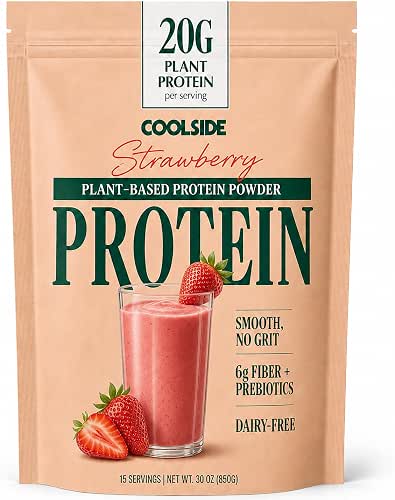 Coolside Vegan Plant Based Protein Powder Super Shake - 20g