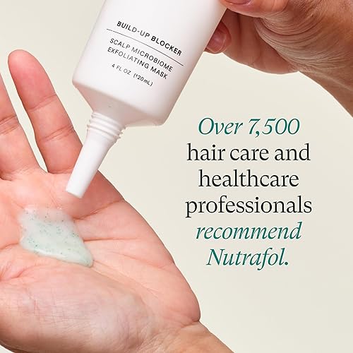Miniatura 3 de Nutrafol Mascarilla exfoliante para el cuero cabelludo, elimina la acumulación de productos y el aceite para un cabello y cuero cabelludo más