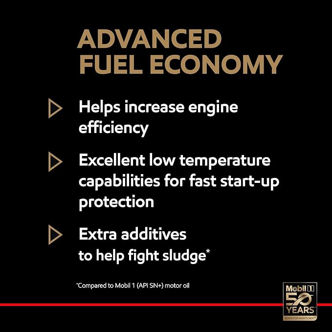 Mobil 1 Advanced Fuel Economy 0W-20 Aceite Sintético 5 Cuartos miniatura 7