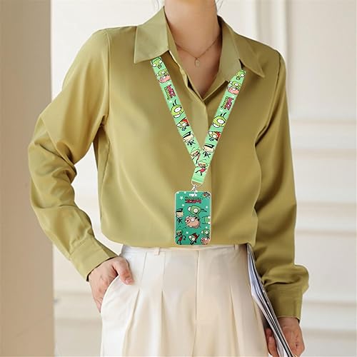 Miniatura 5 de Invade Zim - Llavero con cordón para tarjetas de identificación, cordón para tarjetas de identificación, funda para teléfono celular (con tarjeta)