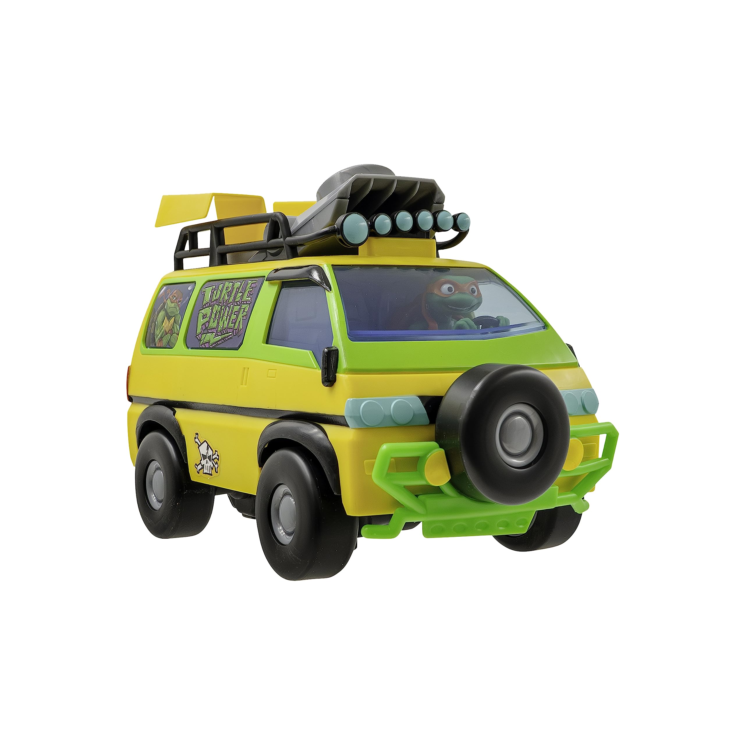 TMNT Teenage Mutant Ninja Turtles Pizza Blaster RC Movie Edition - Fun 2.4GHz Remote Control Vehicle w/Pizza Launch Feature! - Ages 5+