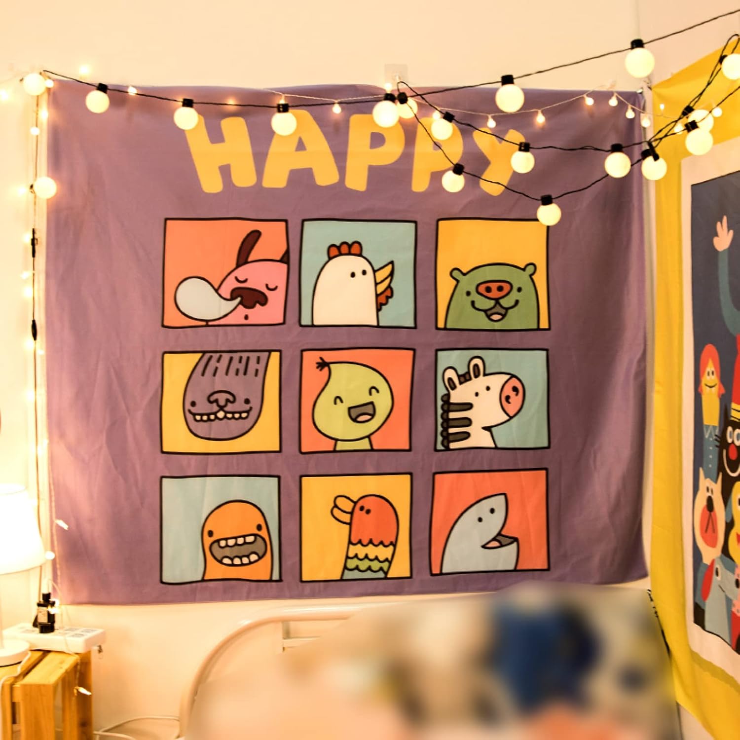 タペストリー 北欧 150 130 新品 動物柄 オシャレ ナチュラル マルチカバー 人物柄 イラスト プレゼント 新居祝い リビングルーム バースデー 窓カーテン タイプ カーテン グッズ のれん 目隠し 布地 ベッドルーム イベント パーテーション 玄関