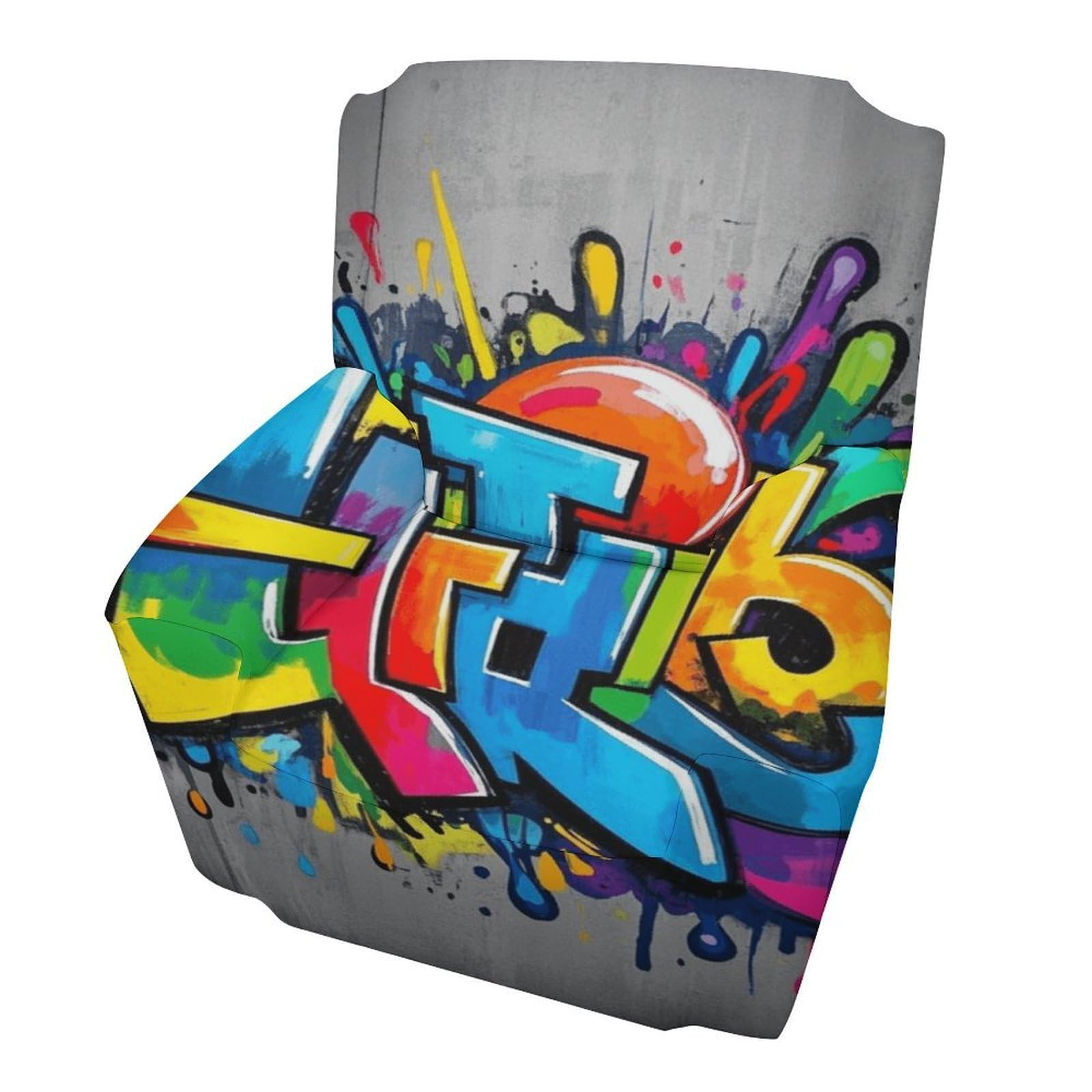 Fekiloot Style Graffiti Couch Cover Sofa Cover Sofa Slipcover