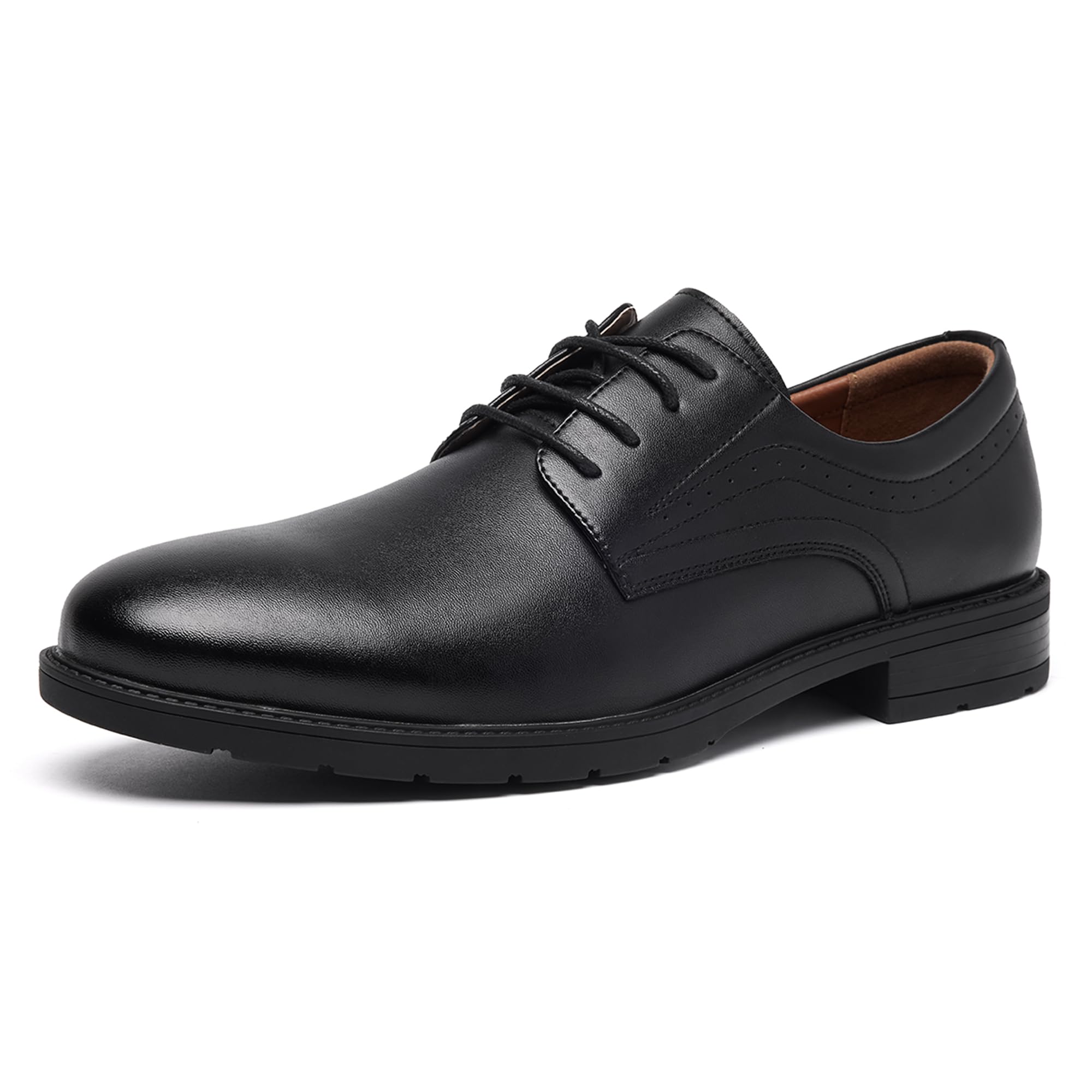 SHULOOK Anzugschuhe Oxford Schuhe Herren Classic Business Derby Schuhe Herren Comfort Schnürhalbschuhe