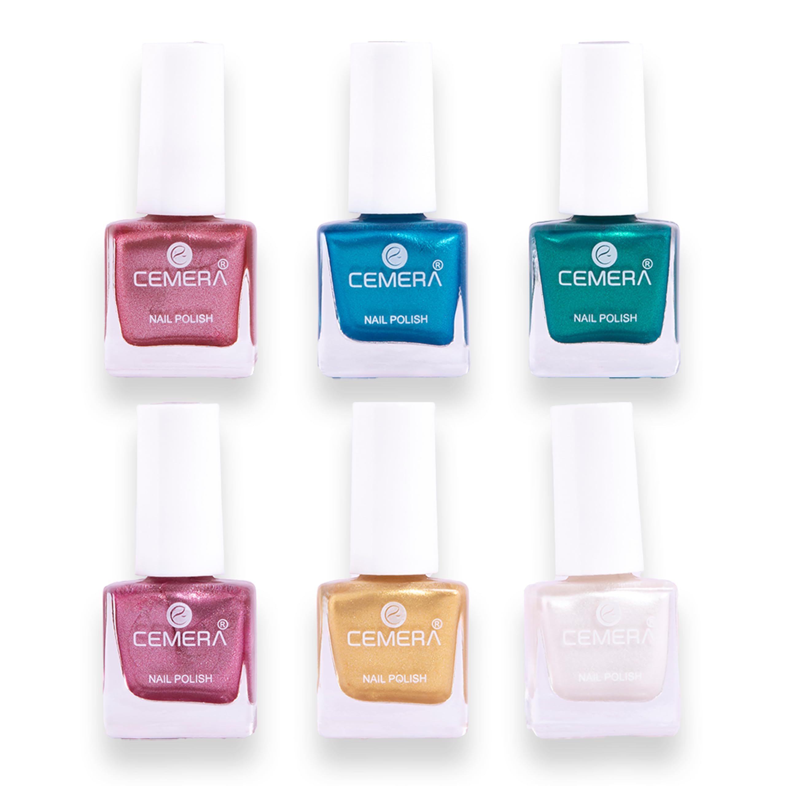 Nail Polish ELLITE - Velvet Harmony Collection (Pack of 6, 7ml) | Quick Dry, Long Lasting, High Shine Glossy Finish, High Pigment Formula-image-6