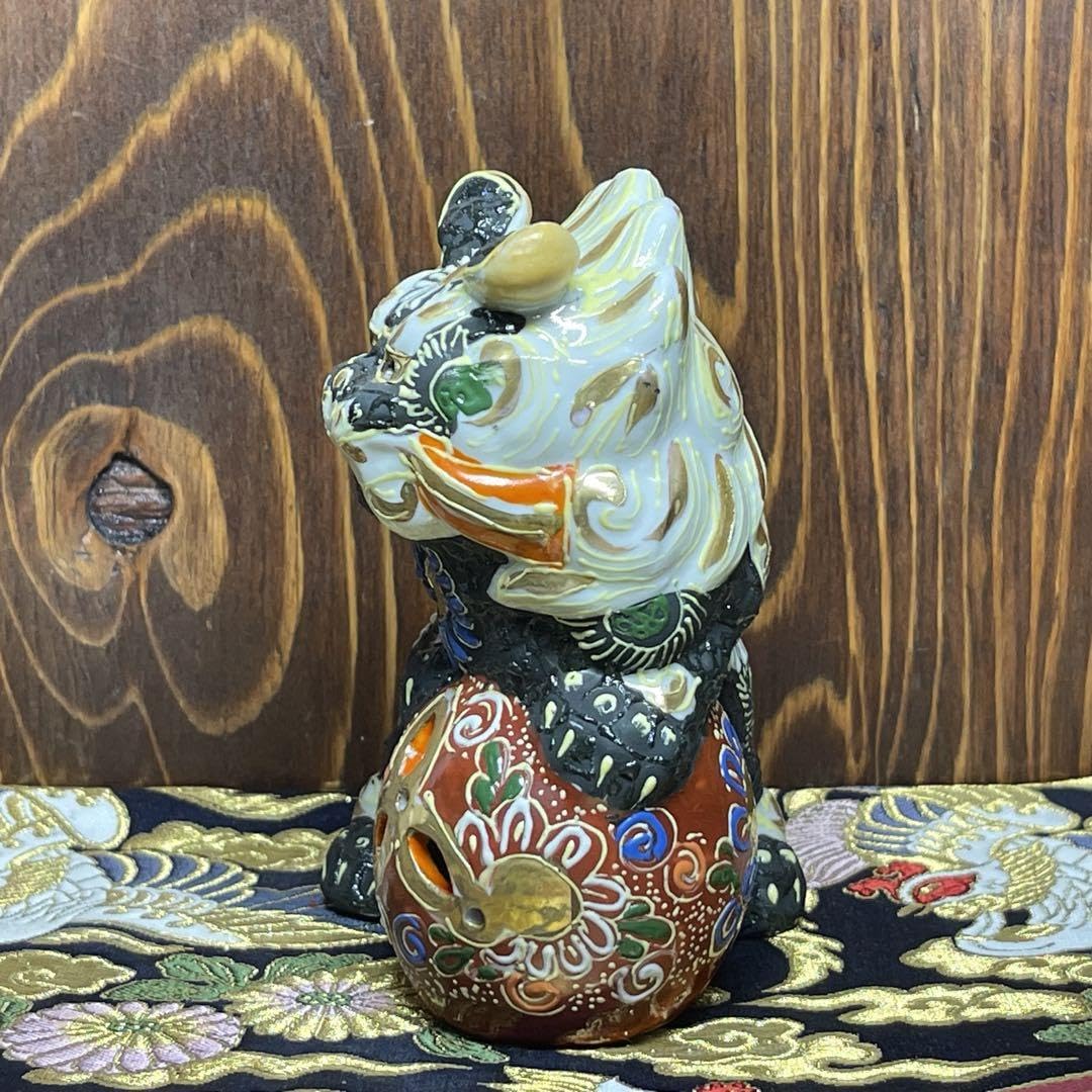 大変高価な唐獅子の置き物 魔除け守護