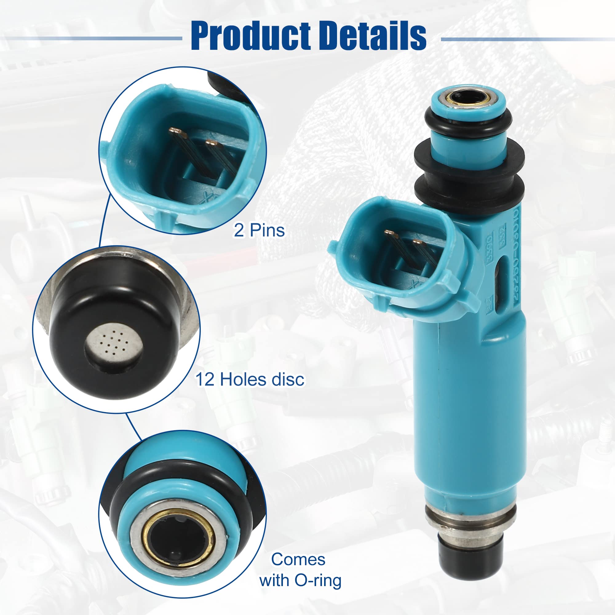 TOYOTA タコマグリル Amazon.com: ACROPIX Car Fuel Injector Nozzle Replace for