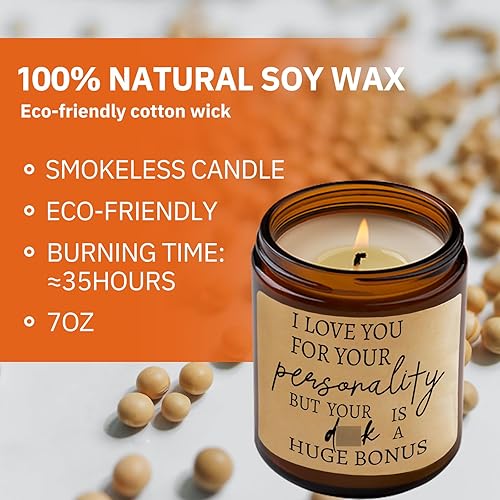 Miniatura 2 de Regalos de amor para él, regalos traviesos para él, velas para hombres, regalos de cumpleaños para novio, regalo de cumpleaños para marido, regalos