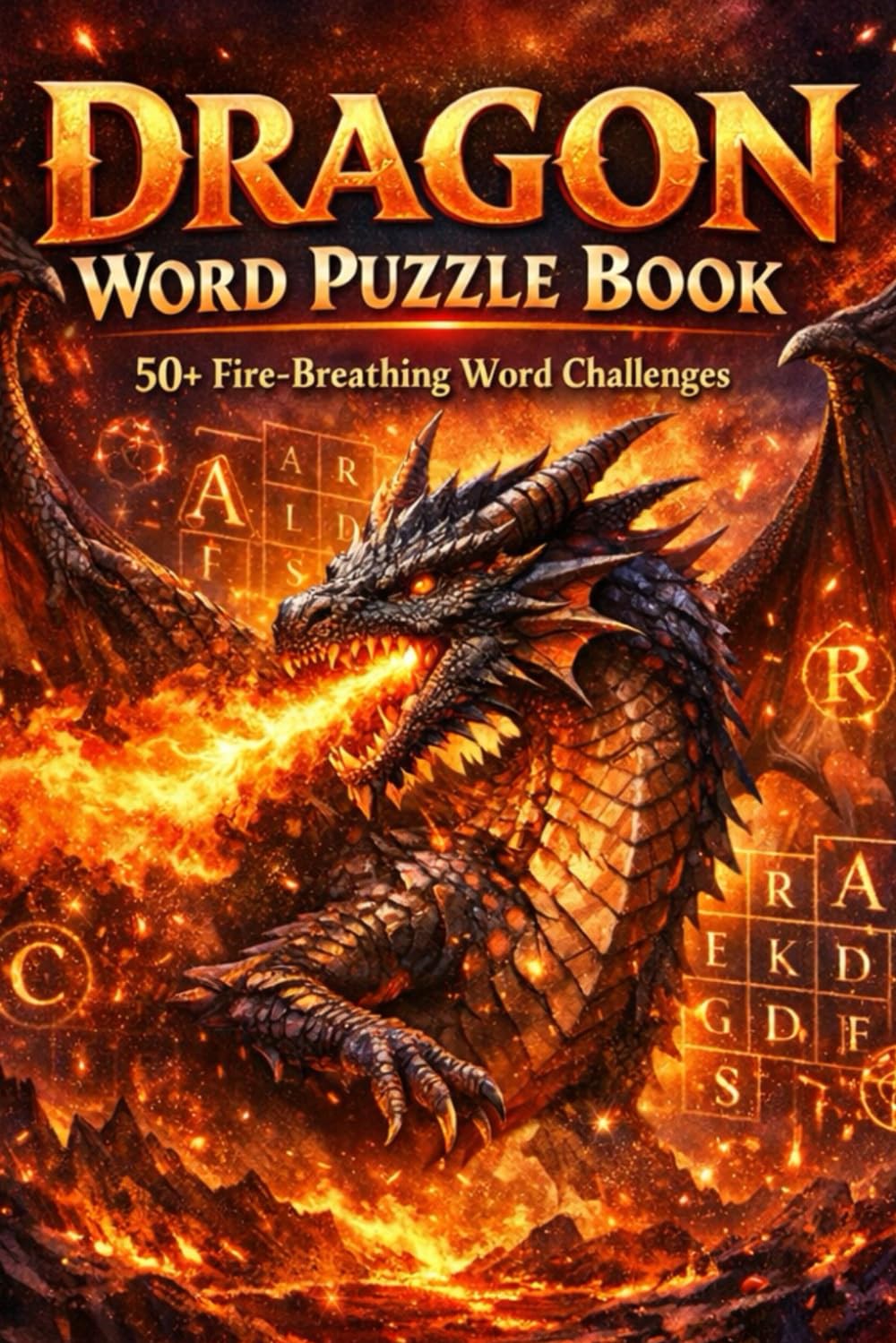 Dragon Word Search Puzzles: Word Search with Easy to Read Print about dragons, fantasy and more | 6x9 inches 110 Pages| 50+ puzzles... Gifts for Vacation Holidays and Free Times