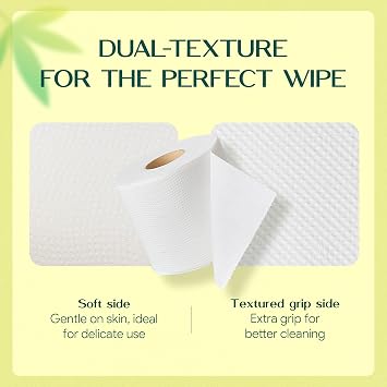 Premium Bamboo Toilet Paper | 3-Ply Strong & Absorbent | Tree-Free, FSC Certified, BPA/PFAS-Free | Septic-Safe, Lint-Free | 4 Mega Rolls (360 Sheets/Roll) | PALM NAKI
