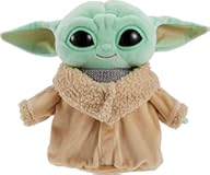 Mattel Star Wars Grogu Plush with Beskar Armor&comma; Soft Doll Inspired by Star Wars Mandalorian Book of Boba Fett&comma; Collectible Toy