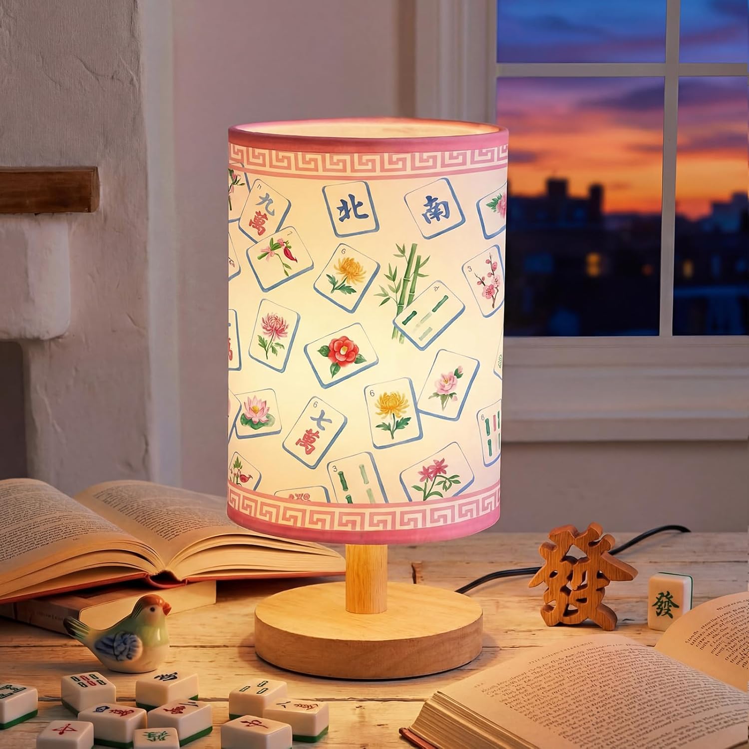 Glooglitter Butterfly Table Lamp 3 Colors Dimmable Lights Butterfly Room Bedroom Decor 9.72 x 5.12 Inch Pink Night Light Bedside Lamps Decoration for Bedroom Desk Birthday Gifts Home Decor