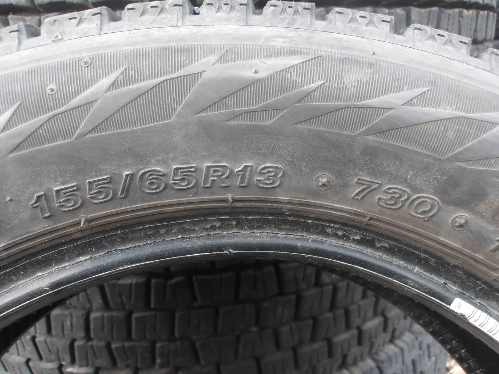 Amazon.co.jp: Y950k-1 155/65R13 冬4本セット スタッドレス 73Q 155 