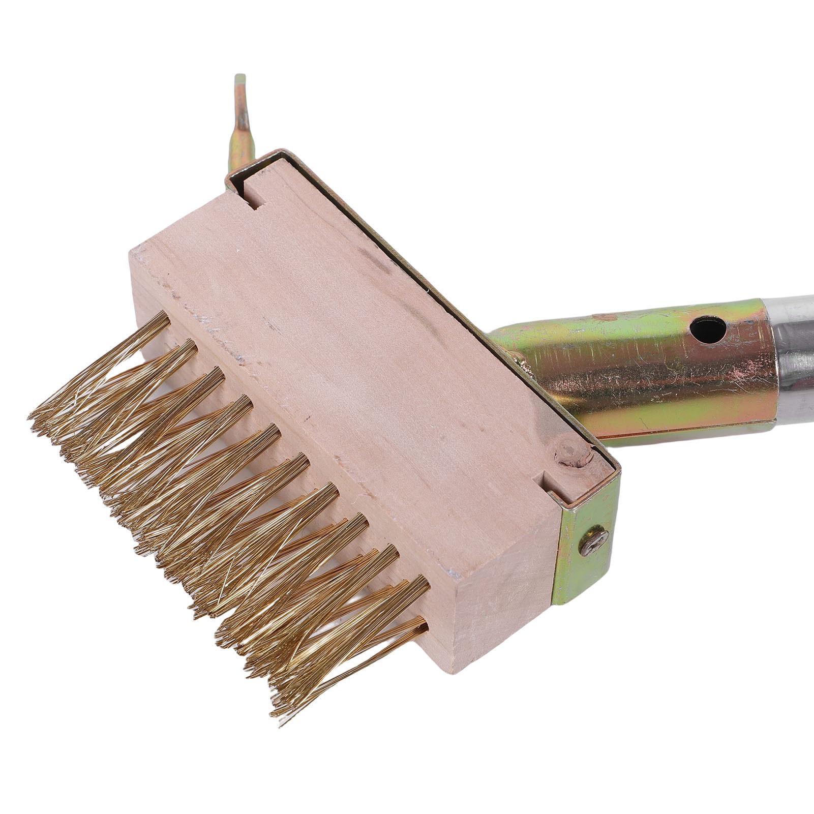 Crack Weeder Tool Set, Manuelles Spaltenkreuzer Werkzeug Moosbürste mit Langem Griff, Entfernung von Edelstahl Unkrautentfernerentfernung Vom Patio Auffahrt Sidewalk Paver