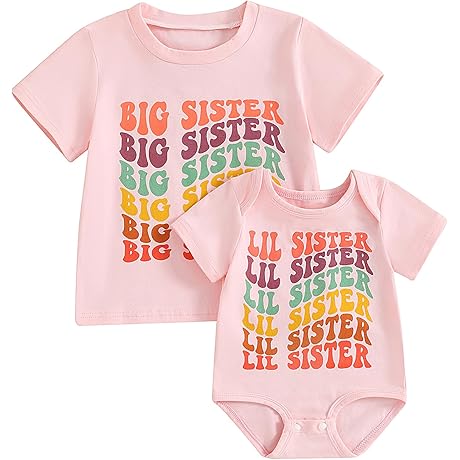 Adorable Sibling Apparel: Matching Clothes for Big and Little