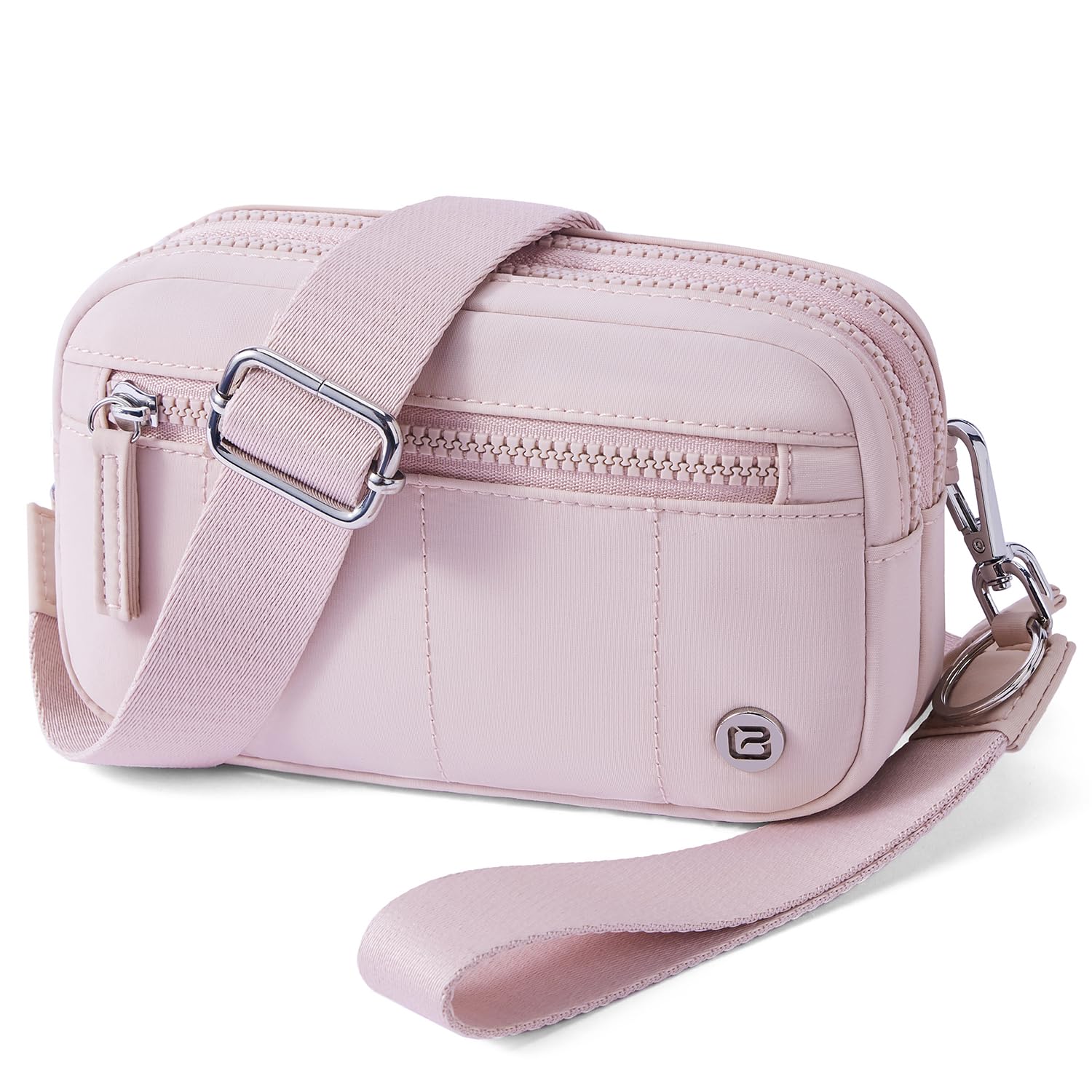 POIUGOYA Small Nylon Crossbody Bags for Women, RFID Wristlet Wallets