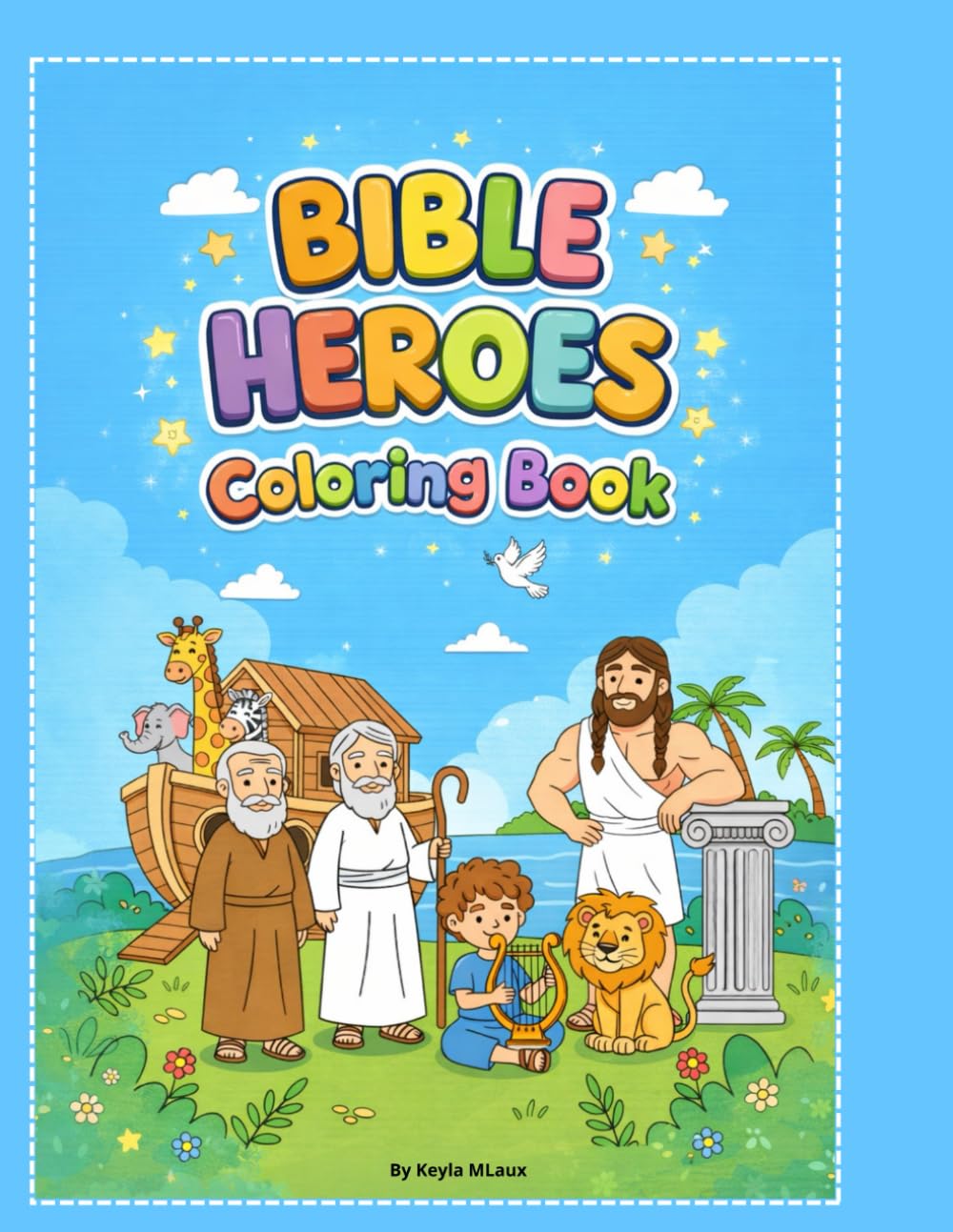 Bible Heroes: Coloring Book