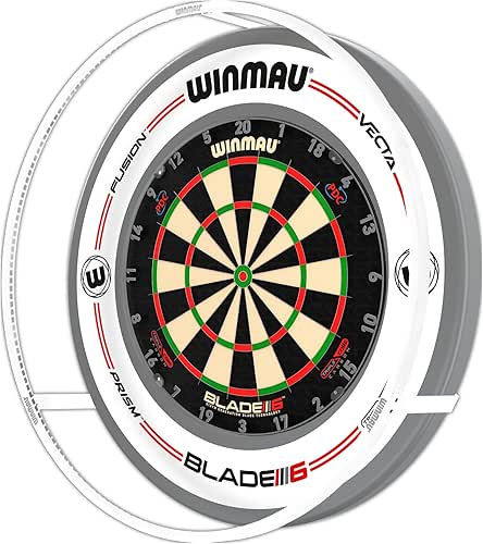 WINMAU Plasma Dartboard Light Series - Original Black Plasma Light