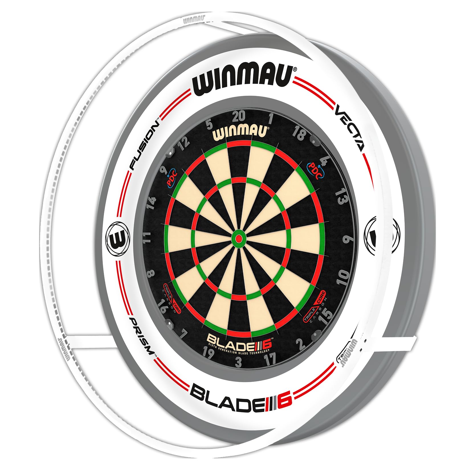 WINMAU Luz de diana de hielo de plasma, 360 grados luz blanca