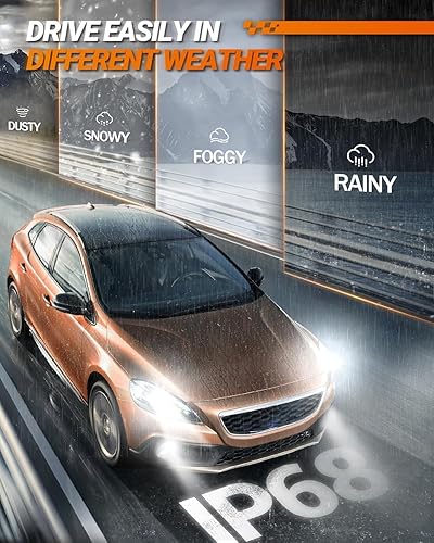 Vista 33 de SEALIGHT Bombillas LED antiniebla PSX24W 2504, 3000 K, amarillas, 600% de brillo, 11 W, alta potencia, 2504 PSX24W, bombillas LED antiniebla DRL