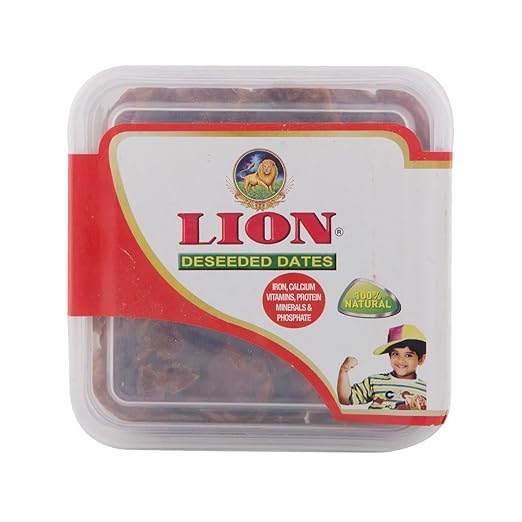 Lion Deseeded PrePackaged Dates, 500 Grams, Fresh Amazon.in Toys