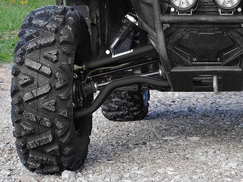 Miniatura 3 de SuperATV Brazos A negros de 1.5 pulgadas para Polaris RZR S 800 2009-2014  Compatible con neumáticos de hasta 32 pulgadas  Incluye rótulas