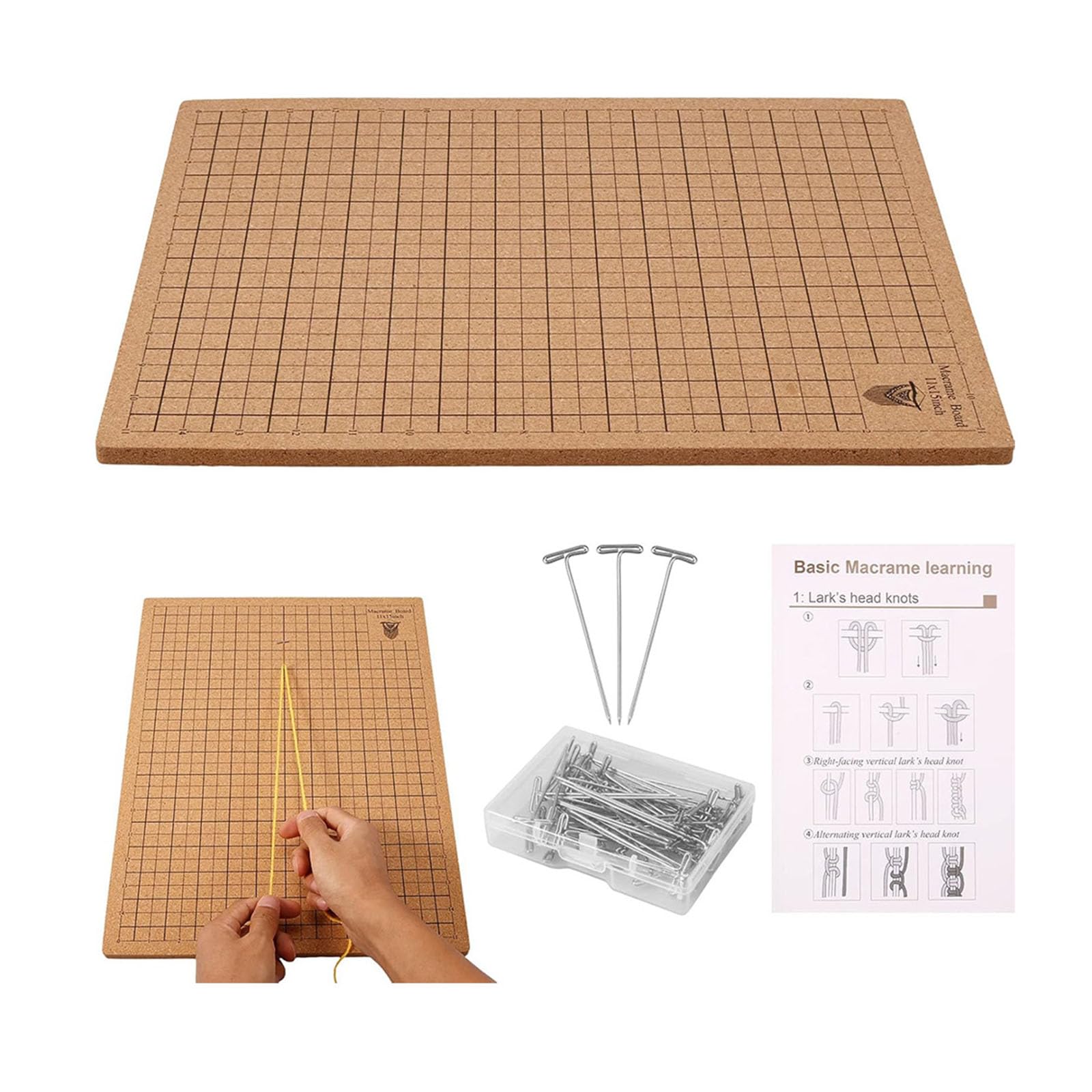 CAZSTYK Professional Craft Board for Tassels Knotting Enthusiasts Silicone Portable Tool Silicone Aid