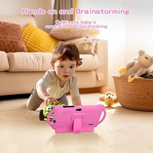 Miniatura 3 de NOVOJOY Tableta para niños de 7 pulgadas para niños, tabletas Android para niños pequeños, tableta para niñas y niños con cubierta protectora de 32