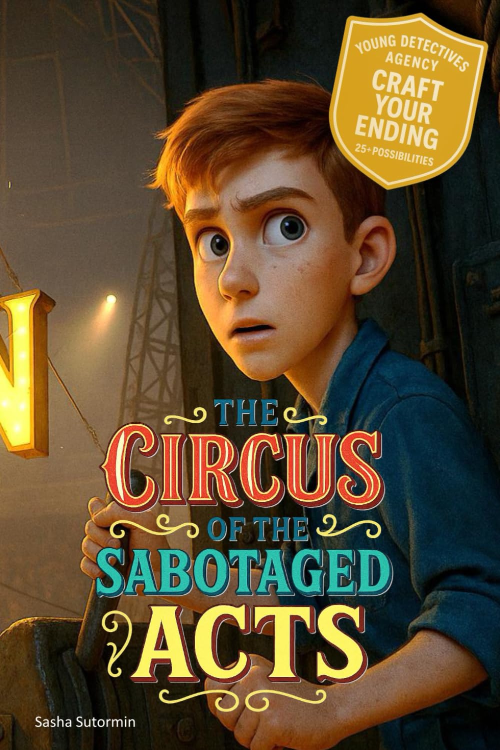 Young Detectives Agency - The Circus of Sabotaged Acts: An interactive power to choose adventure where you say which way the story goes, as every ... your own interactive, multi-ending adventure)