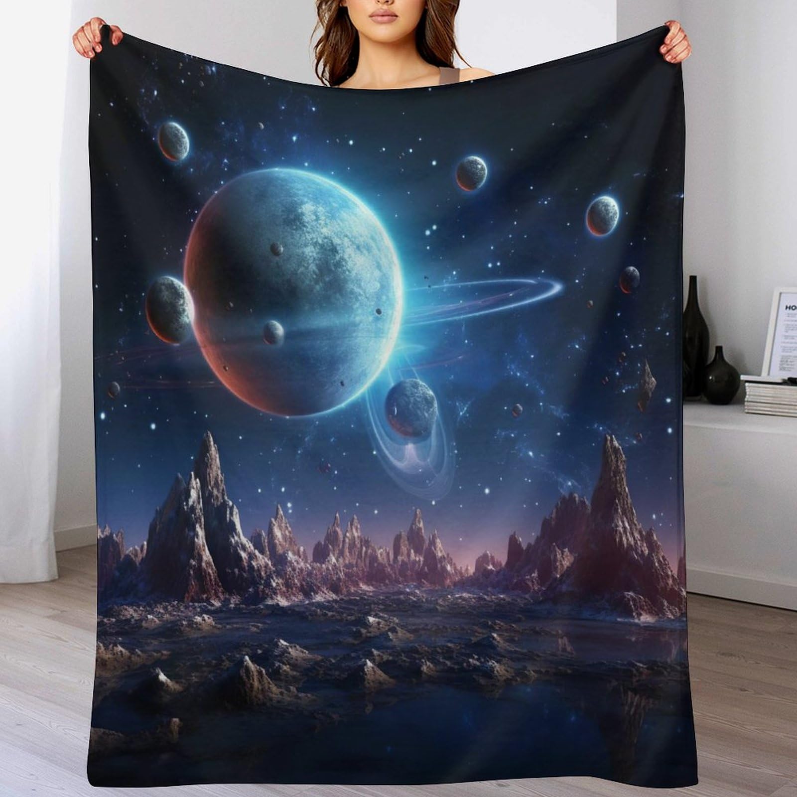 Couvre - chaud et réconfortant motif ciel étoilé pour toute la famille