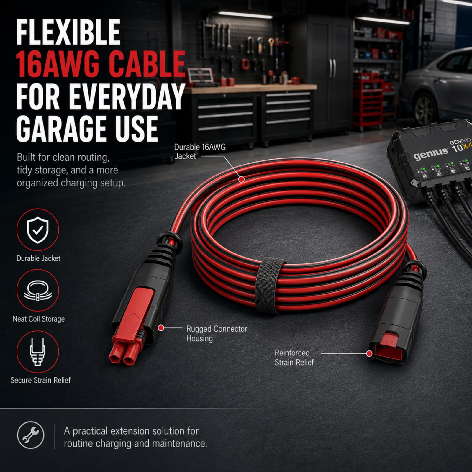 Amazon.com: Compatible with NOCO GC004 X-Connect Battery Charger