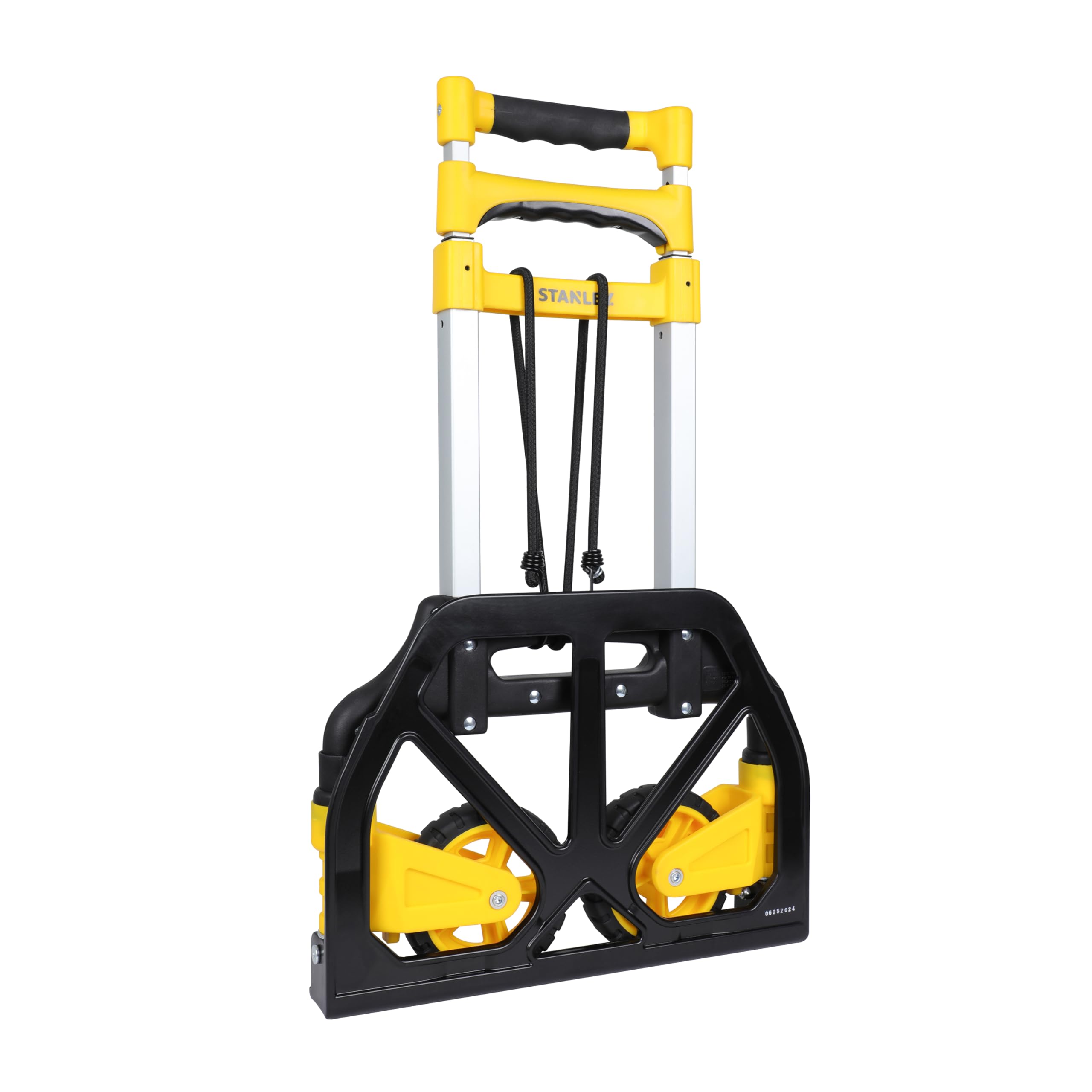 Stanley Faltbarer Sackkarre SXWTD-FT516 - Max. 60KG - Leichtes Aluminium - 40 x 41 x 100 cm - Schwarz/Gelb