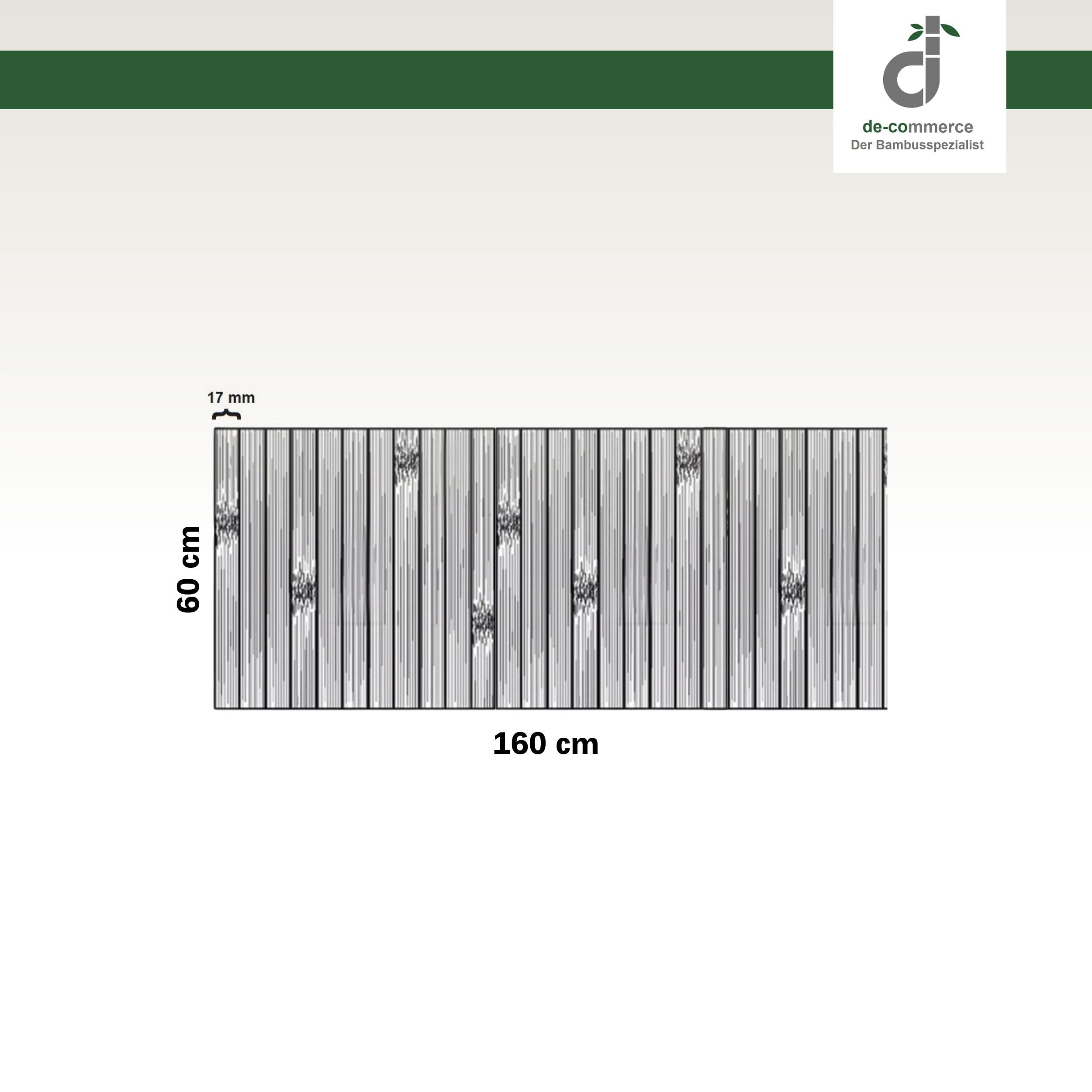 Bambus Küchenläufer Flow Pure 60 x 160 cm pflegeleicht rutschhemmend
